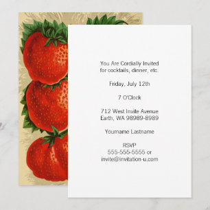 illustratie van de Jessie Strawberry Kaart