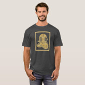 Illustratie van de  messing van de helm t-shirt (Voorkant volledig)