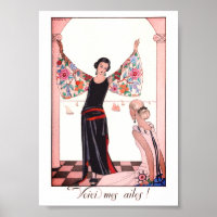 illustratie van de mode George Barbier