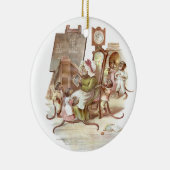 Illustratie van de Monkey School Keramisch Ornament (Rechts)