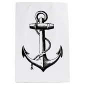 illustratie van de Nautical Anchor Medium Cadeauzakje (Voorkant)