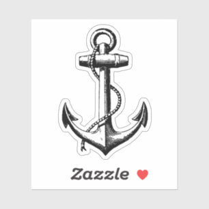  illustratie van de Nautical Anchor Sticker