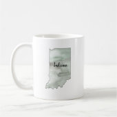 Illustratie van de staat Indiana Koffiemok (Links)
