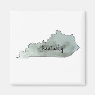 Illustratie van de Staat Kentucky Magnet Magneet
