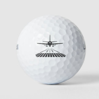 Illustratie van de start van de baan van het vlieg golfballen