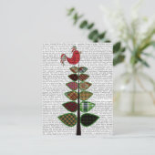 Illustratie van de Tartanboom Briefkaart (Staand voorkant)