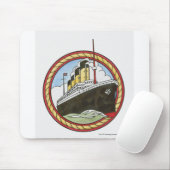 Illustratie van de Titanic Muismat (Met muis)