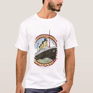 Illustratie van de Titanic T-shirt