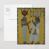 Illustratie van de tomaten van de vallei briefkaart (Voorkant / Achterkant)