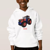 Illustratie van de tractorcartoon (Voorkant)