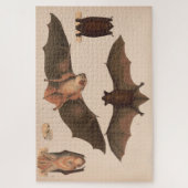 Illustratie van de  vliegbat (1874) legpuzzel (Verticaal)