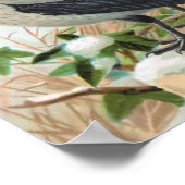 Illustratie van de vogel van de Krokoen Poster (Hoek)