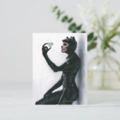 Illustratie van de vrouw briefkaart (Staand voorkant)