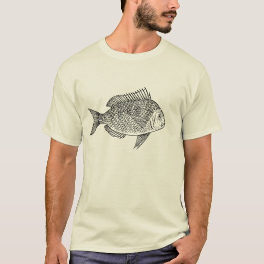 illustratie van de zeescheepvaart t-shirt (Voorkant)