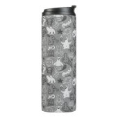 illustratie van doedels thermosbeker (Gedraaid links)