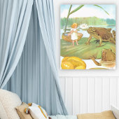 Illustratie van Duimelijntje door Elsa Beskow Poster