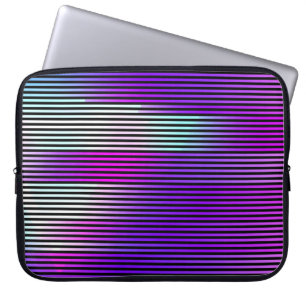 illustratie van een abstracte glitch achtergrond.  laptop sleeve