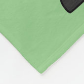 Illustratie van een Allosaurus Jet Pilot. Fleece Deken (Hoek)