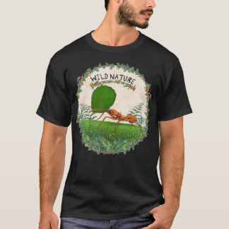 Illustratie van een bladsnijpunt t-shirt