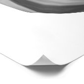 Illustratie van een buigzame arm met een snijpunt poster (Hoek)