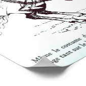 Illustratie van een Knight Templar Poster (Hoek)