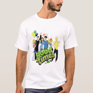 Illustratie van een leuk feestje t-shirt