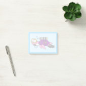 Illustratie van een Loch Ness monster duiker. Post-it® Notes (Kantoor)