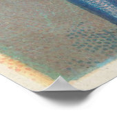  illustratie van een Macaw Parrot (1889) Poster (Hoek)