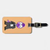 Illustratie van een Pachycephalosaurus transporter Bagagelabel (Voorkant horizontaal)