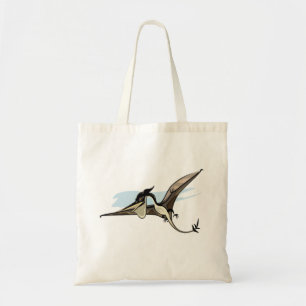 Illustratie van een Pteranodon dinosaurus. Tote Bag