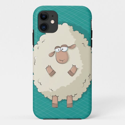 Illustratie van een schattig en grappig reusachtig Case-Mate iPhone case (Achterkant)