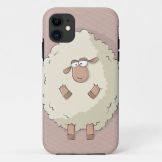 Illustratie van een schattig en grappig reusachtig iPhone 11 hoesje