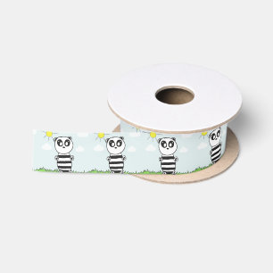 Illustratie van een schattige panda lint