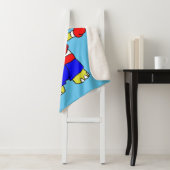 Illustratie van een Spinosaurus boksen. Sherpa Deken (In situ)