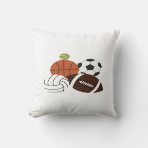 illustratie van een sportbal kussen