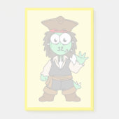 Illustratie van een Stegosaurus piraat, Jack Sparr Post-it® Notes (Voorkant)