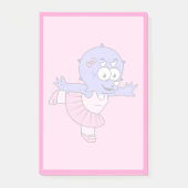 Illustratie van een Triceratops balletdanser. Post-it® Notes (Voorkant)