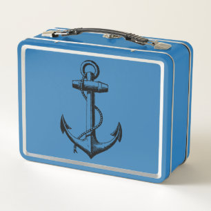 Illustratie van een vintage scheepsanker