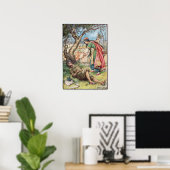Illustratie van Frank C. Pape uit het gouden feeën Poster (Thuiskantoor)