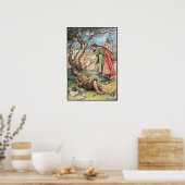 Illustratie van Frank C. Pape uit het gouden feeën Poster (Keuken)