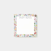 Illustratie van Fruits & Veggies Food CUSTOM Chef Post-it® Notes (Voorkant)