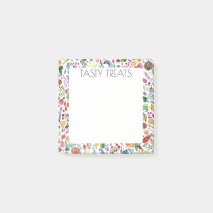 Illustratie van Fruits & Veggies Food CUSTOM Chef Post-it® Notes