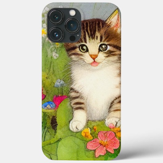 Illustratie van  glimlach Case-Mate iPhone case (Achterkant)