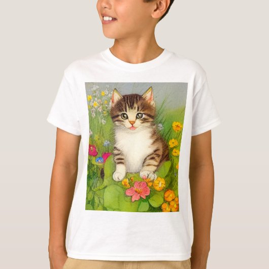 Illustratie van glimlach t-shirt (Voorkant)