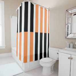 Illustratie van grafische vormkunst douchegordijn