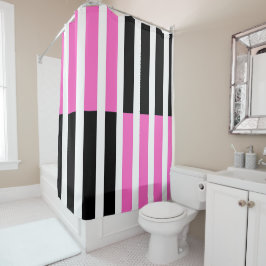 Illustratie van grafische vormkunst douchegordijn