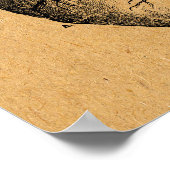 illustratie van hartdiagram illustratie kunst poster (Hoek)