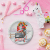 Illustratie van het Bord voor kerstfeestdagen (Feest)