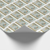 Illustratie van het  kinderboek cadeaupapier (Hoek)