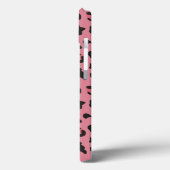 Illustratie van het roze leopard-dier Case-Mate iPhone case (Achterkant / Links)